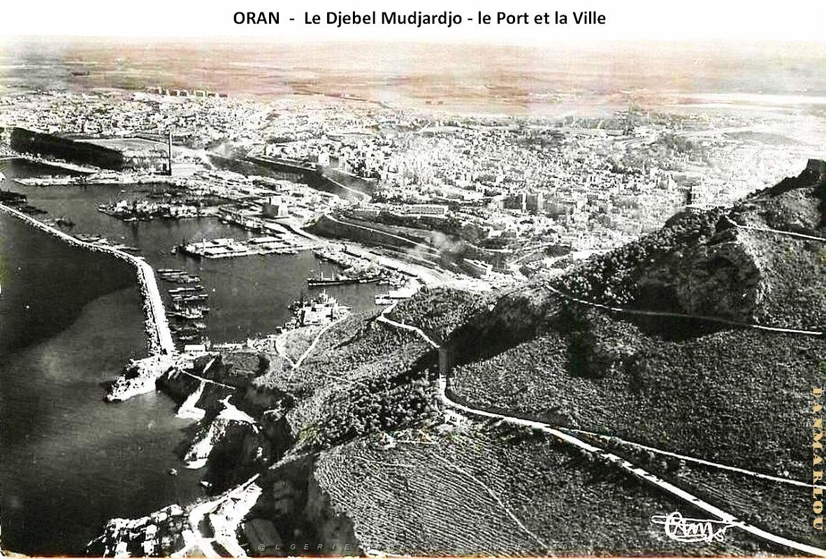 Oran - Djebel Murdjadjo - Port et Ville.jpg